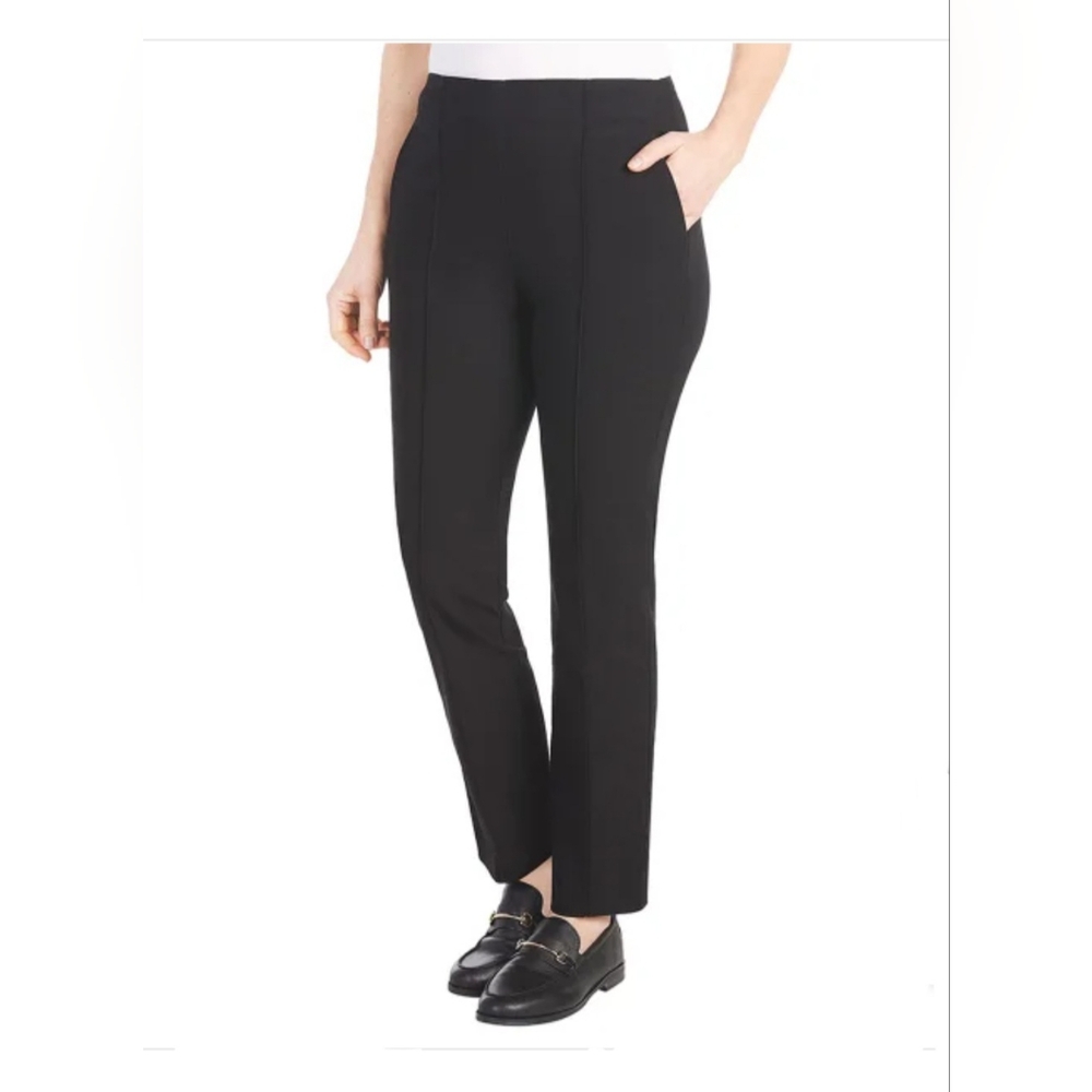 NWT Hilary Radley Pintuck Pull On Plant Black Size   XL